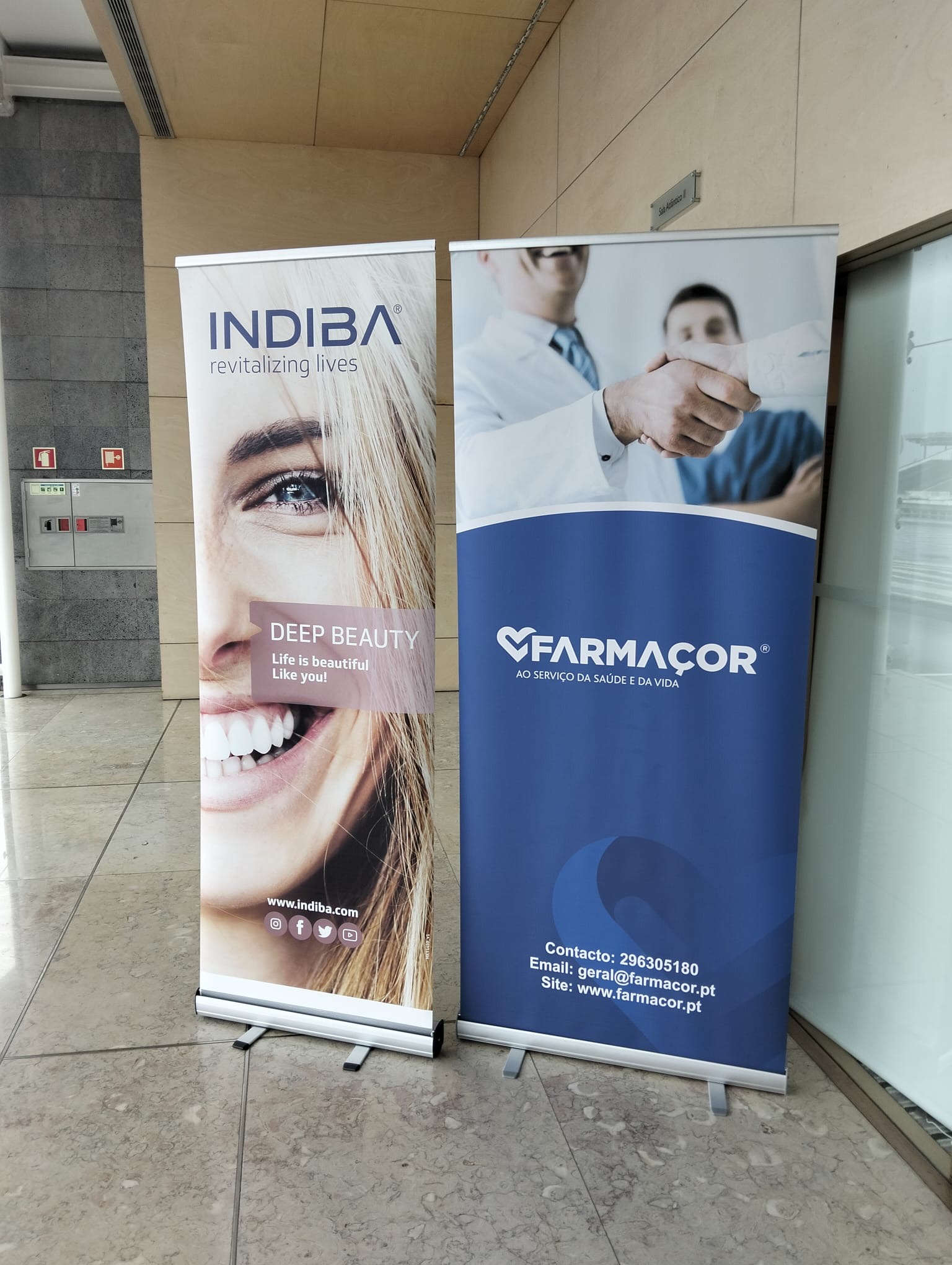 Evento de lançamento da INDIBA nos Açores